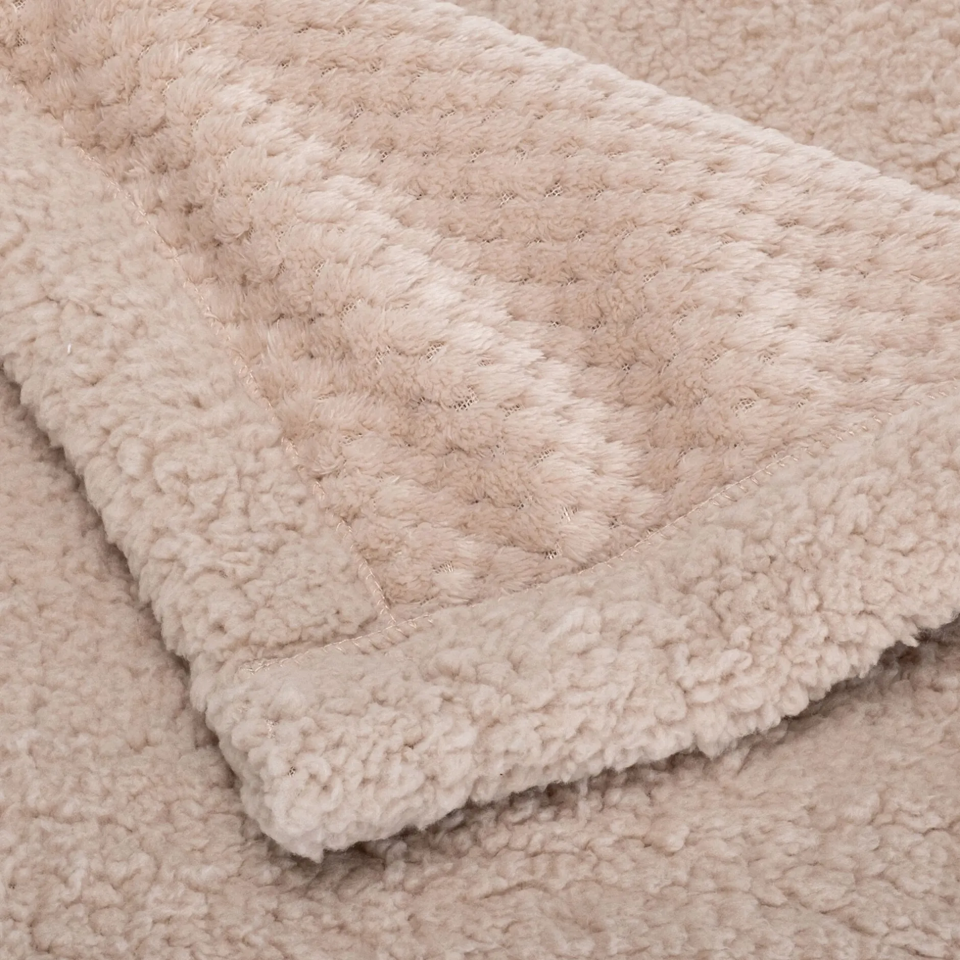 Bureau Enfant|Plaid Enfant*alinea Plaid en polaire 127x152cm - Beige