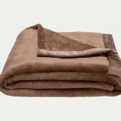 Plaid*alinea Plaid en polaire 130x170cm - Marron