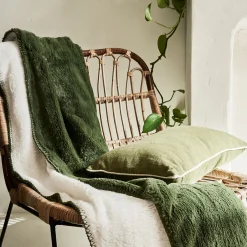 Plaid*alinea Plaid imitation fourrure 130x170cm - cèdre Vert