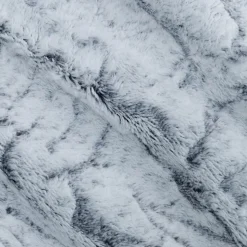 Plaid*alinea Plaid réversible effet fourrure - 130x170cm Gris