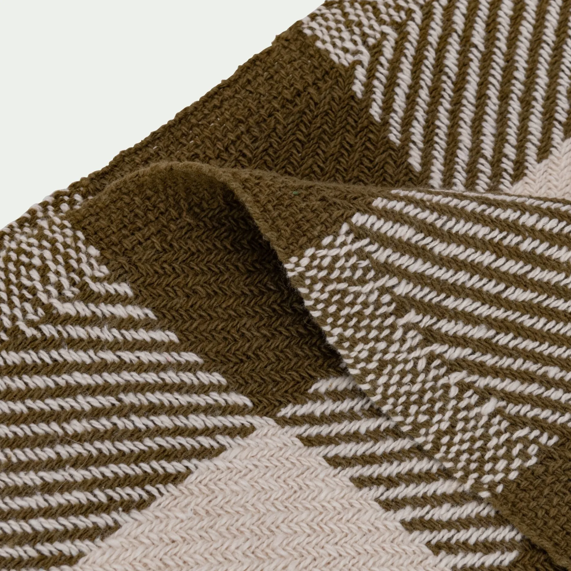 Plaid*alinea Plaid tartan en coton 130x170cm - mousse Vert