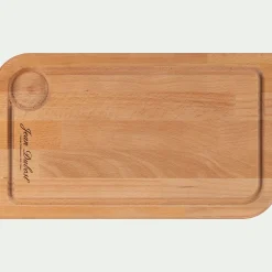 Salière Et Poivrière*alinea Planche à découper en bois de hêtre L39cm - Bois clair