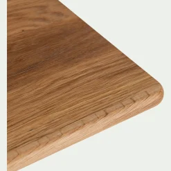 Salière Et Poivrière*alinea Planche à découper en chêne 39,5x21cm - Naturel