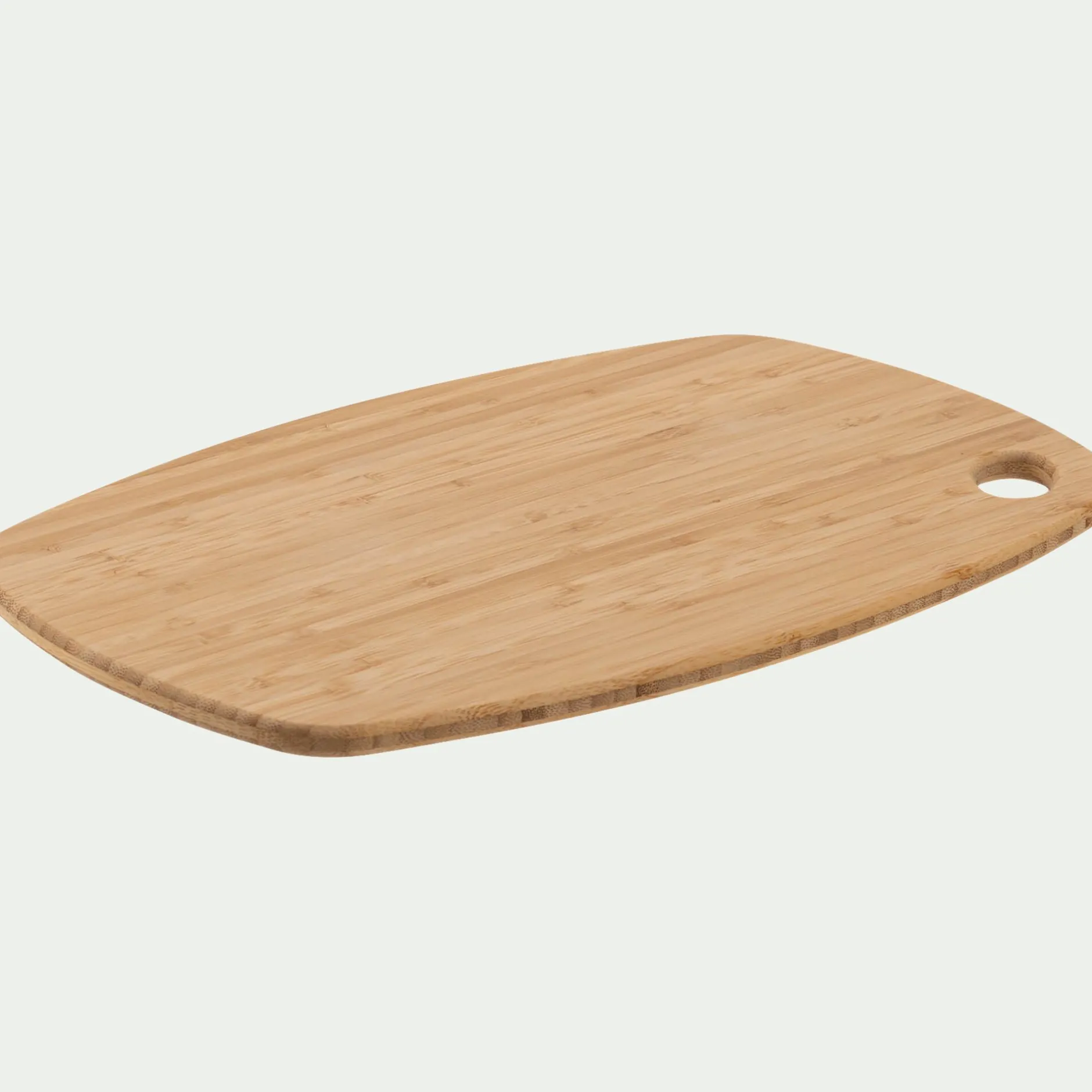 Salière Et Poivrière*alinea Planche à découper rectangulaire en bambou L34cm Naturel