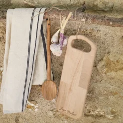 Salière Et Poivrière|Plat De Service Et Saladier*alinea Planche de présentation en bois de hêtre - 12,5x31cm Bois clair