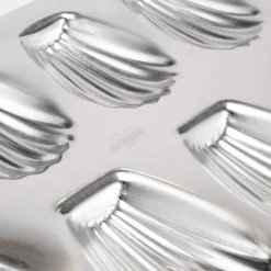 Moule À Gâteau*alinea Plaque de cuisson pour 12 madeleines en fer - Argenté