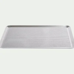 Moule À Gâteau|Tapis De Cuisson*alinea Plaque de four perforée en aluminium 30x40cm - Argenté