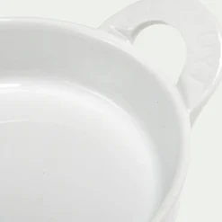 Cuisson Spécifique|Plat À Four*alinea Plat à crème brûlée en porcelaine D12cm - Blanc