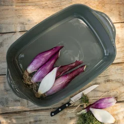 Bocal De Cuisine*alinea Plat à four en céramique L42,5cm - cèdre Vert