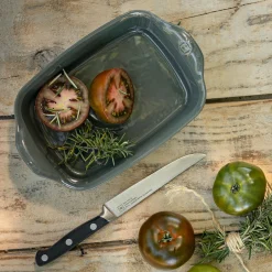 Bocal De Cuisine*alinea Plat à four individuel en céramique L22cm - cèdre Vert