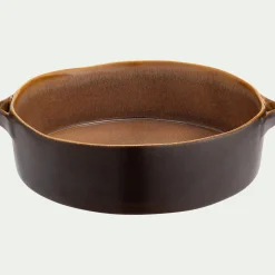 Plat À Four|Assiette De Noël*alinea Plat à four ovale en grès L31,5cm - Marron