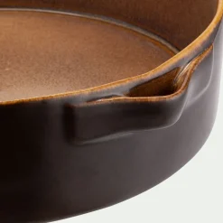 Plat À Four|Assiette De Noël*alinea Plat à four ovale en grès L31,5cm - Marron