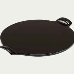 Cuisson Spécifique*alinea Plat à pizza en céramique - Noir