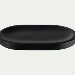 Décoration À Poser*alinea Plateau déco en bois de manguier 30x20cm - Noir