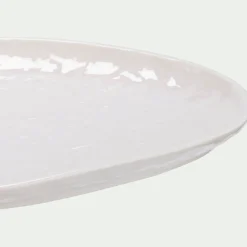Décoration À Poser*alinea Plateau déco organique en céramique L31cm - Blanc