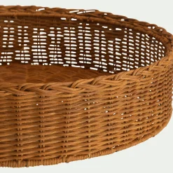 Décoration À Poser*alinea Plateau décoratif rond en rotin D41cm - Naturel