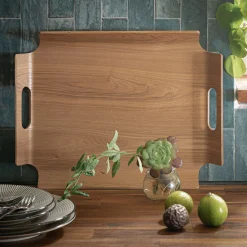 Plateau*alinea Plateau en bois de chêne L44cm - Naturel