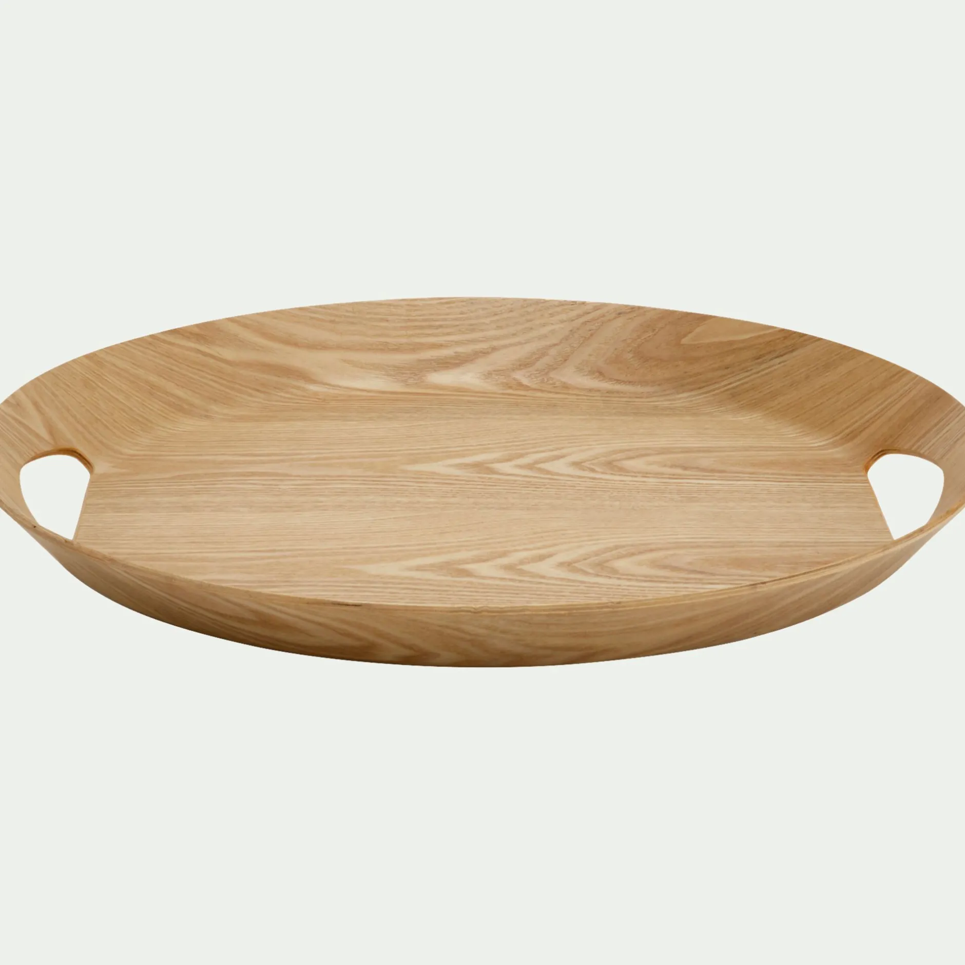 Plateau*alinea Plateau ovale en bois de chêne L46cm - Naturel