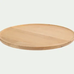 Plat De Service Et Saladier*alinea Plateau rond en bois d'acacia D30,5cm - Naturel