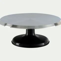 Ustensile Pour Pâtisserie*alinea Plateau tournant en inox D31cm - Argenté