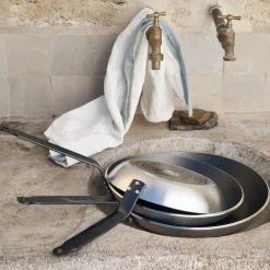 Casserole, Poêle Et Sauteuse*alinea Poêle anti-adhésive De Buyer en aluminium - D32cm (tous feux dont induction) Argenté