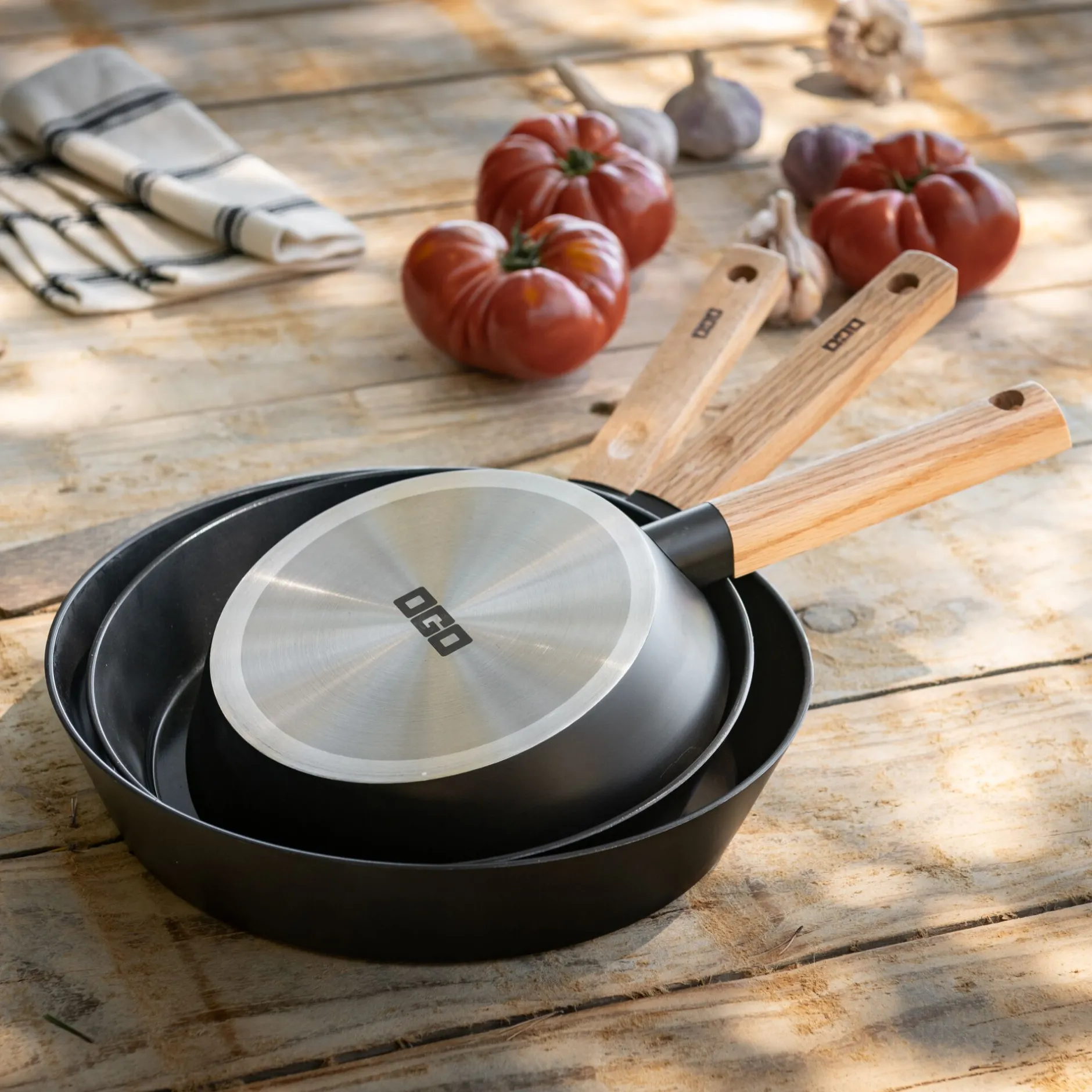 Casserole, Poêle Et Sauteuse*alinea Poêle en aluminium D20cm - Noir