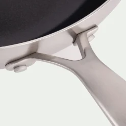 Casserole, Poêle Et Sauteuse*alinea Poêle en inox et céramique D20cm - métallisé Gris