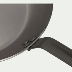 Casserole, Poêle Et Sauteuse*alinea Poêle en tôle De Buyer D24cm - Argenté
