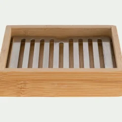Accessoire De Salle De Bain*alinea Porte savon en bambou - naturel