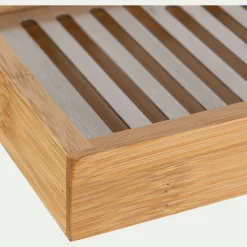 Accessoire De Salle De Bain*alinea Porte savon en bambou - naturel