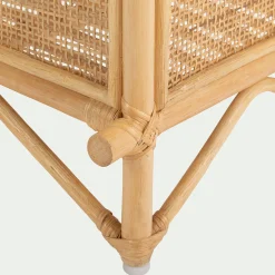 Pot De Fleur*alinea Porte-plante double sellette en rotin - Naturel