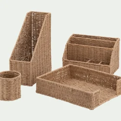 Bureau Enfant|Armoire Enfant*alinea Pot à crayons en papier - Naturel