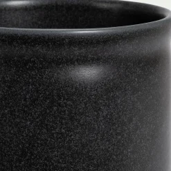 Salière Et Poivrière*alinea Pot à ustensiles de cuisine en grès D13cm - Gris