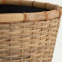 Pot De Fleur*alinea Pot en bambou D48xH46cm - Naturel