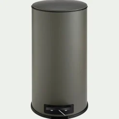 Poubelle*alinea Poubelle en fer 27L - Vert