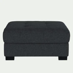 Pouf & Repose-Pieds*alinea Pouf coffre en tissu - anthracite Gris