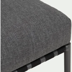 Pouf Exterieur|Salon De Jardin Modulable*alinea Pouf de jardin en aluminium - gris anthracite