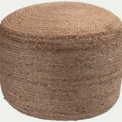 Pouf & Repose-Pieds*alinea Pouf en jute D50xH40cm - Naturel