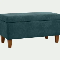 Pouf & Repose-Pieds*alinea Pouf en tissu avec coffre - figuerolles Bleu