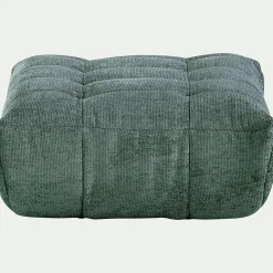 Pouf & Repose-Pieds*alinea Pouf en tissu chenille - calaluna Bleu