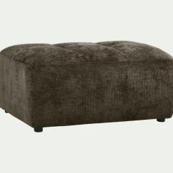 Pouf & Repose-Pieds*alinea Pouf en tissu Eden - cèdre Vert