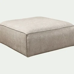 Pouf & Repose-Pieds*alinea Pouf en tissu genesis - Beige