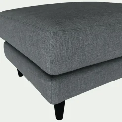 Pouf & Repose-Pieds*alinea Pouf en tissu mixte - ardoise Gris