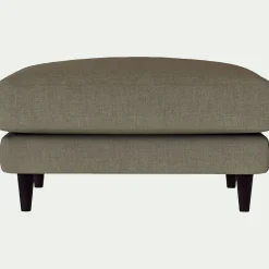 Pouf & Repose-Pieds*alinea Pouf en tissu mixte - cèdre Vert