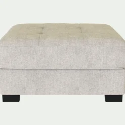 Pouf & Repose-Pieds*alinea Pouf en tissu Monclar - roucas Beige