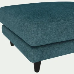 Pouf & Repose-Pieds*alinea Pouf en tissu monclar - Bleu niolon