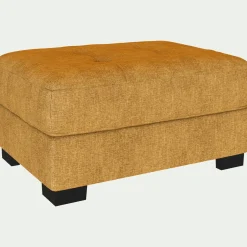 Pouf & Repose-Pieds*alinea Pouf en tissu Monclar - argan Jaune