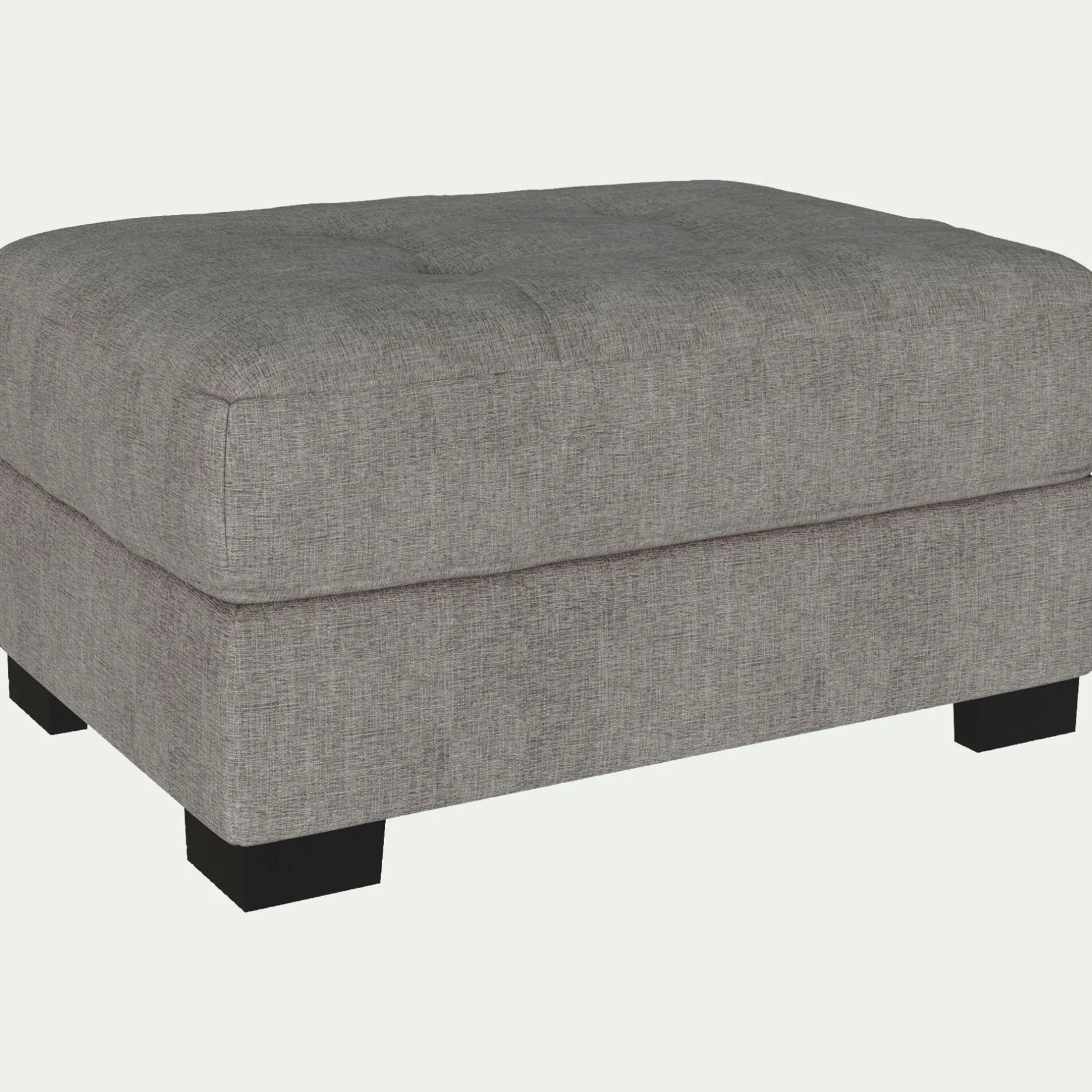 Pouf & Repose-Pieds*alinea Pouf en tissu Monclar - Taupe