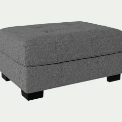 Pouf & Repose-Pieds*alinea Pouf en tissu Pop - moyen Gris