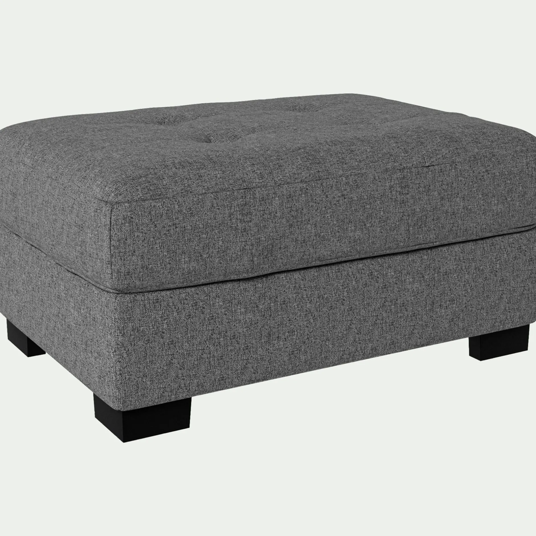 Pouf & Repose-Pieds*alinea Pouf en tissu Pop - moyen Gris